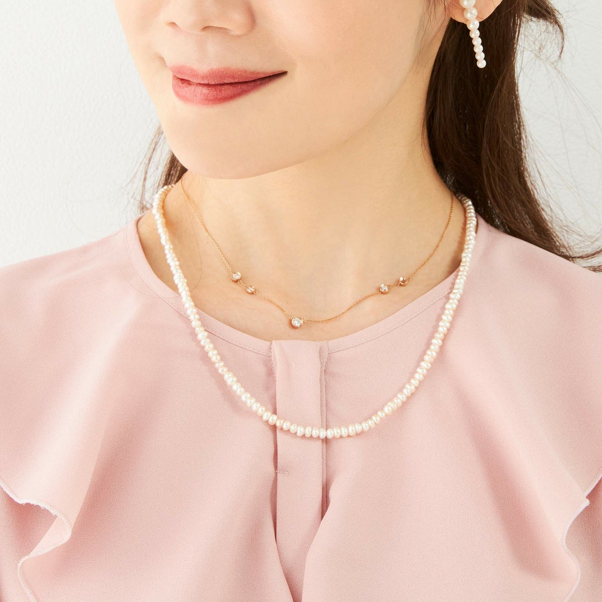 淡水 パール 2way ブレスレット Freshwater  Pearl 2way Bracelet