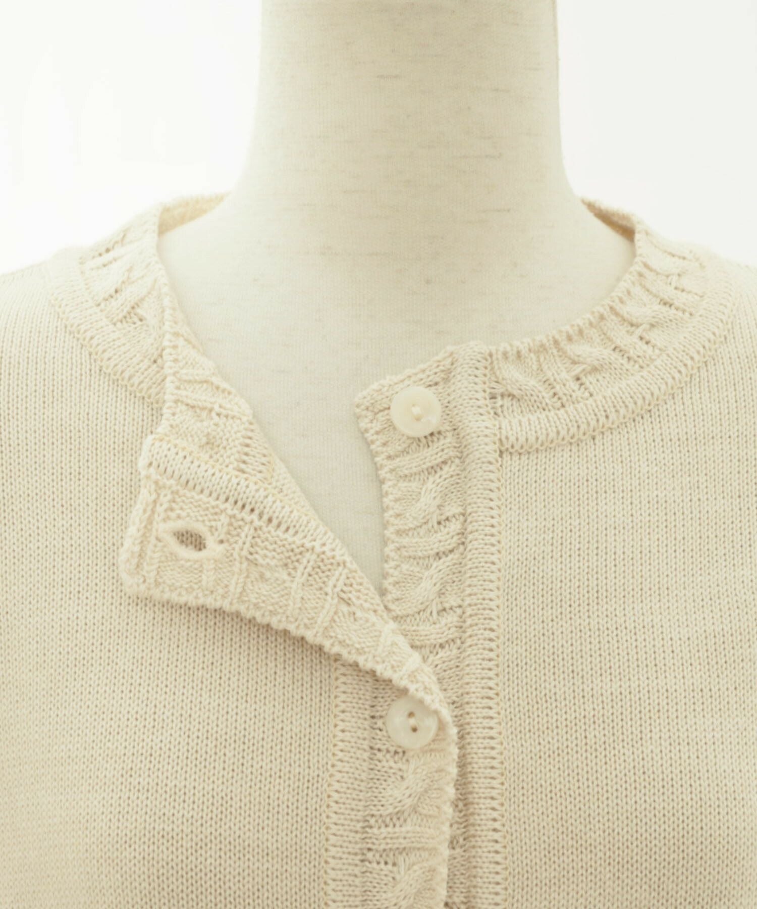 木馬モチーフ 刺繍 ニット カーディガン le reve vaniller 全4色
