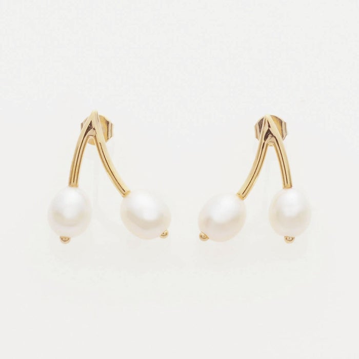 チェリー パール ピアス イヤリング Cherry Pearl Pierce Earring
