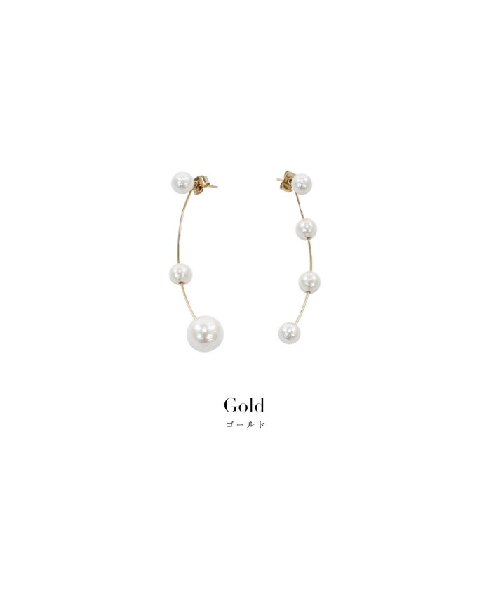 セレクト/アクセサリー/ゴールド/パール/真珠/上品/プリマシェレル/PrimaScherrer/レディース/オケージョン/エレガント/キレイめ