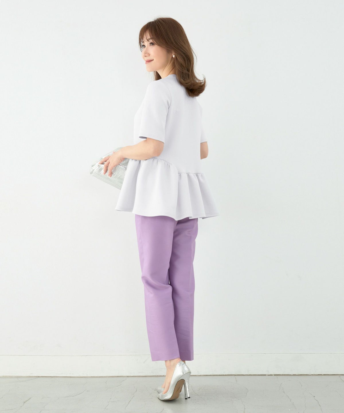 大人気/新色/セットアップ対応可/日本製/ウォッシャブル/ワンマイル/ルームウェア/オフィス/着回し/体型カバー