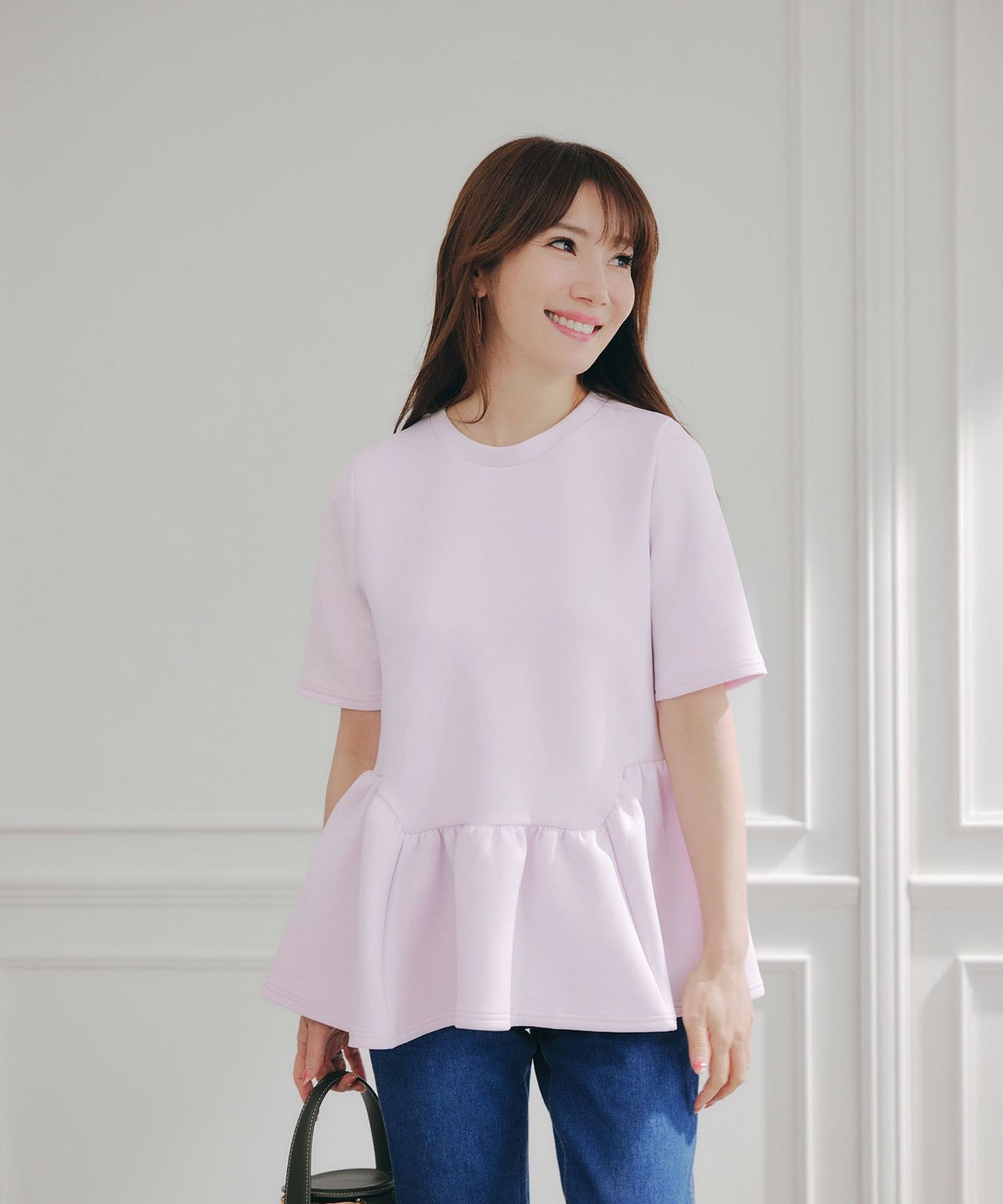 大人気/新色/セットアップ対応可/日本製/ウォッシャブル/ワンマイル/ルームウェア/オフィス/着回し/体型カバー