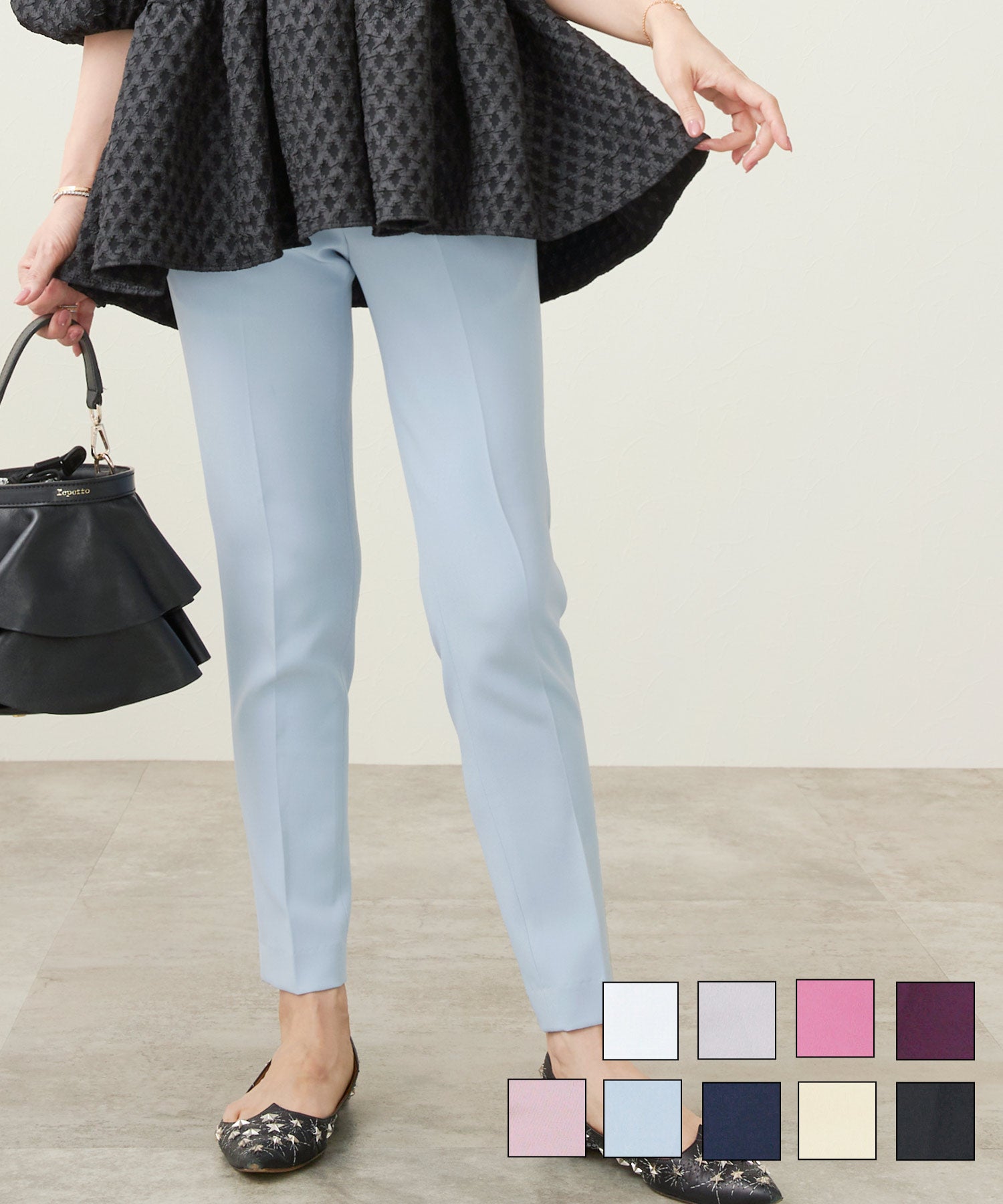 NEW ドロスト センタープレス パンツ Liala×PG 全9色｜lpg711-1355【24