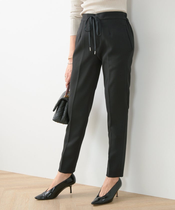 新色追加 Lサイズ レディース かわいい オフィス 大人カジュアル きれいめ 色 春夏 秋 白黒 上品 ジョイントスペース