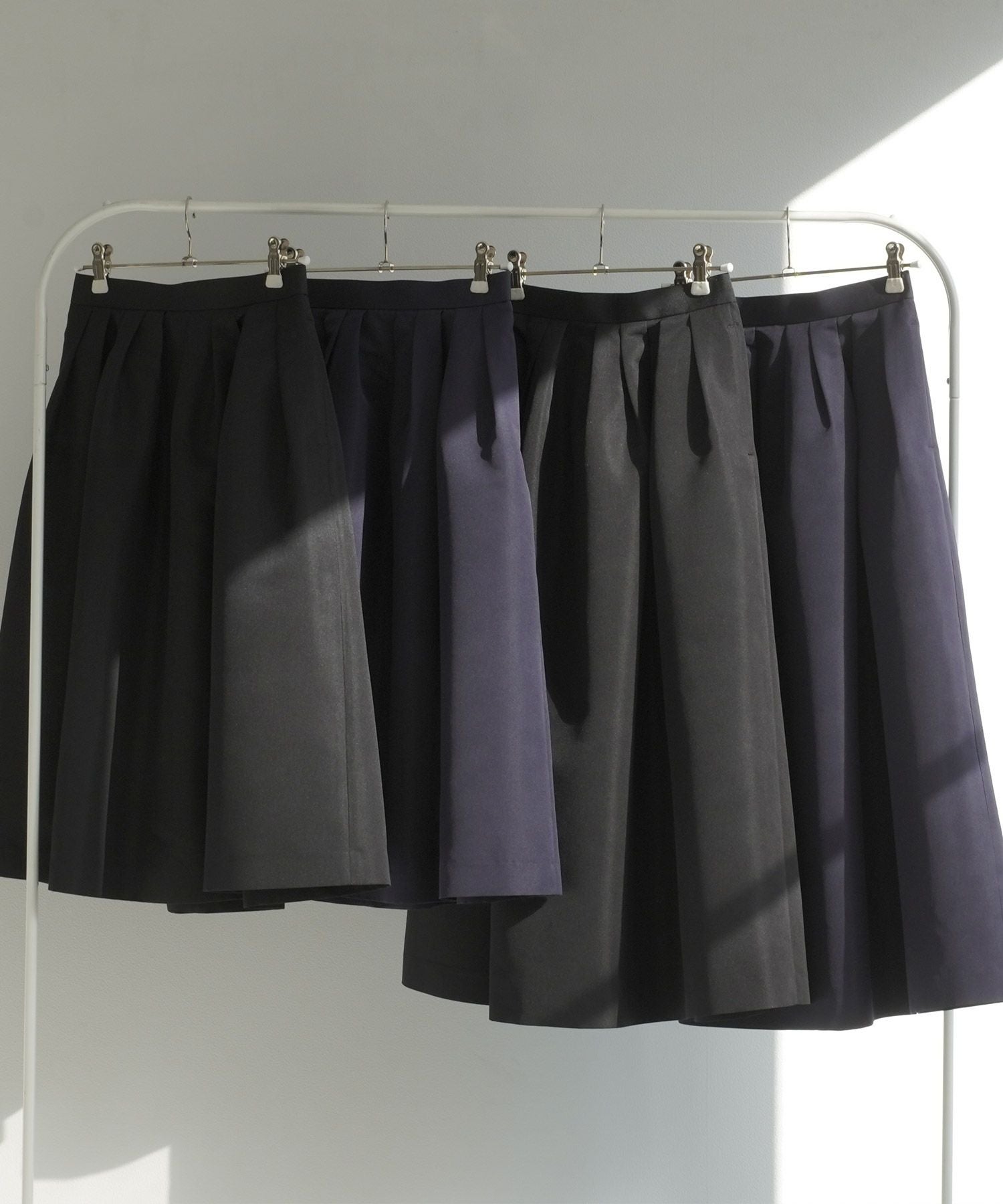 グログラン タック スカート ロング丈 Liala×PG 全5色｜lpg611-1399【7