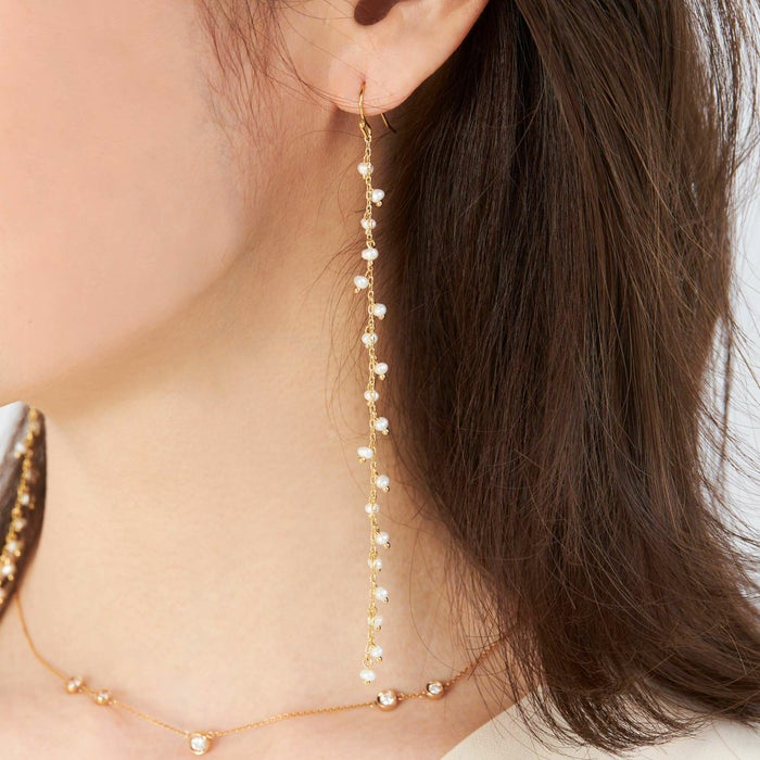 スプレー パール ピアス イアリング Spray Pearl Pierce Earring