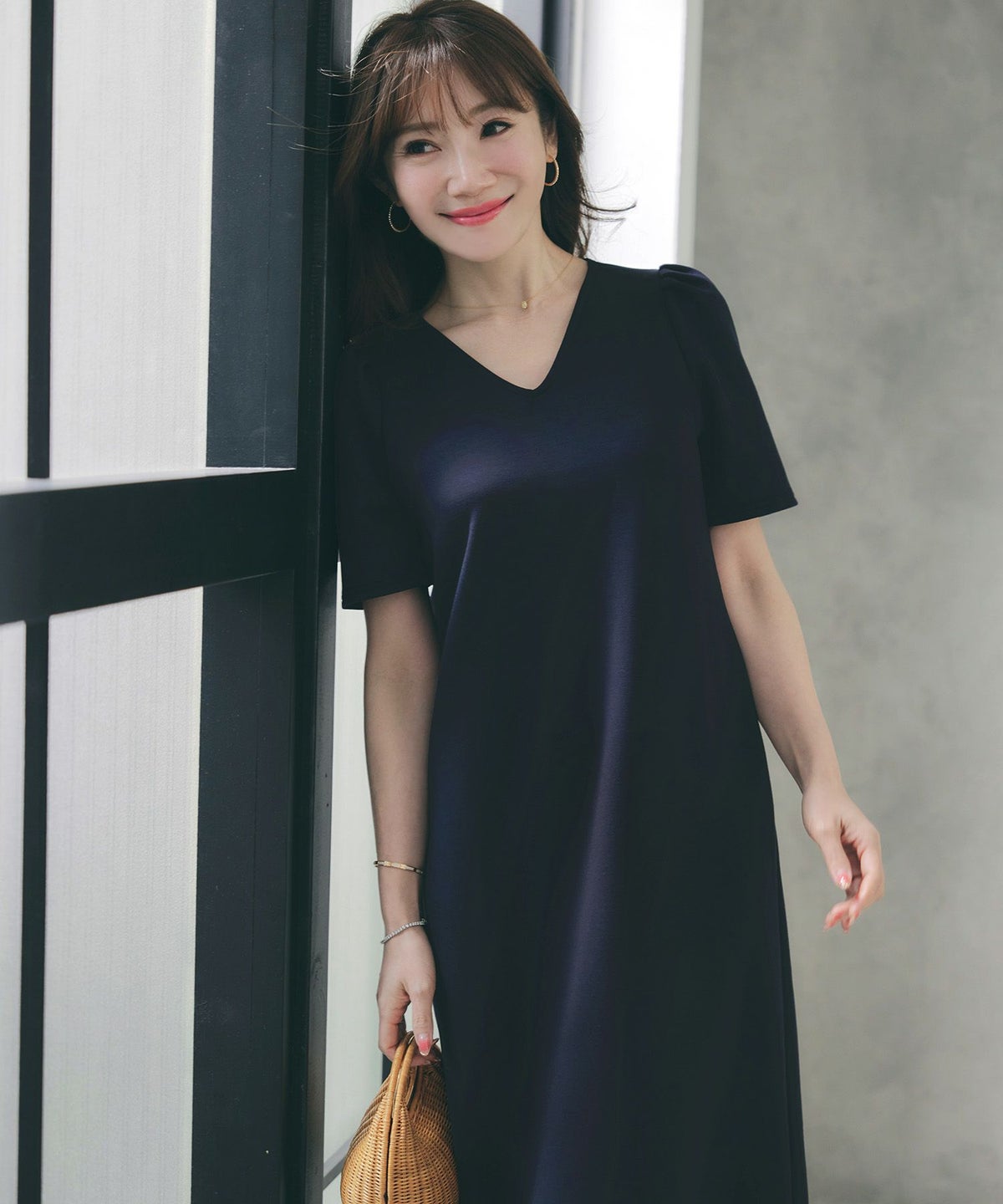 新色追加/日本製/ルームウエア/リラックスウエア/洗濯可/ワンピース/カットソー