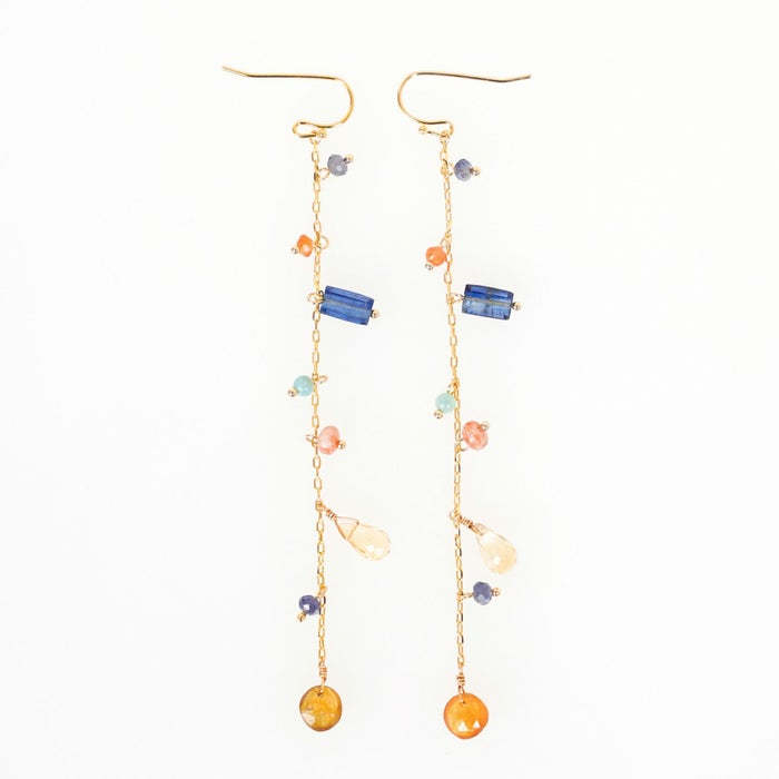 カラフル ストーン ピアス イヤリング Colorful Stone Pierce Earring