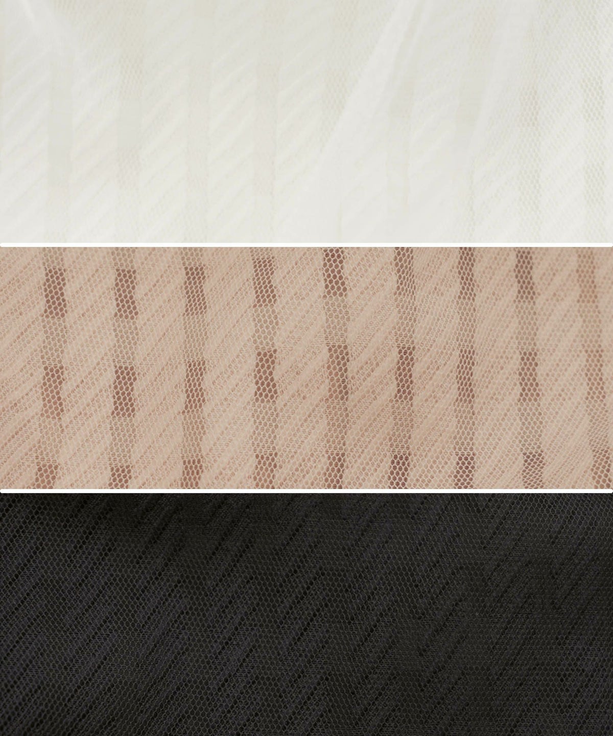 レディース/トップス/カットソー/パフスリーブ/チュール/チェック/定番/ベーシック/半袖/夏/アイボリー/ピンク/ブラック/重ね着/大人可愛い