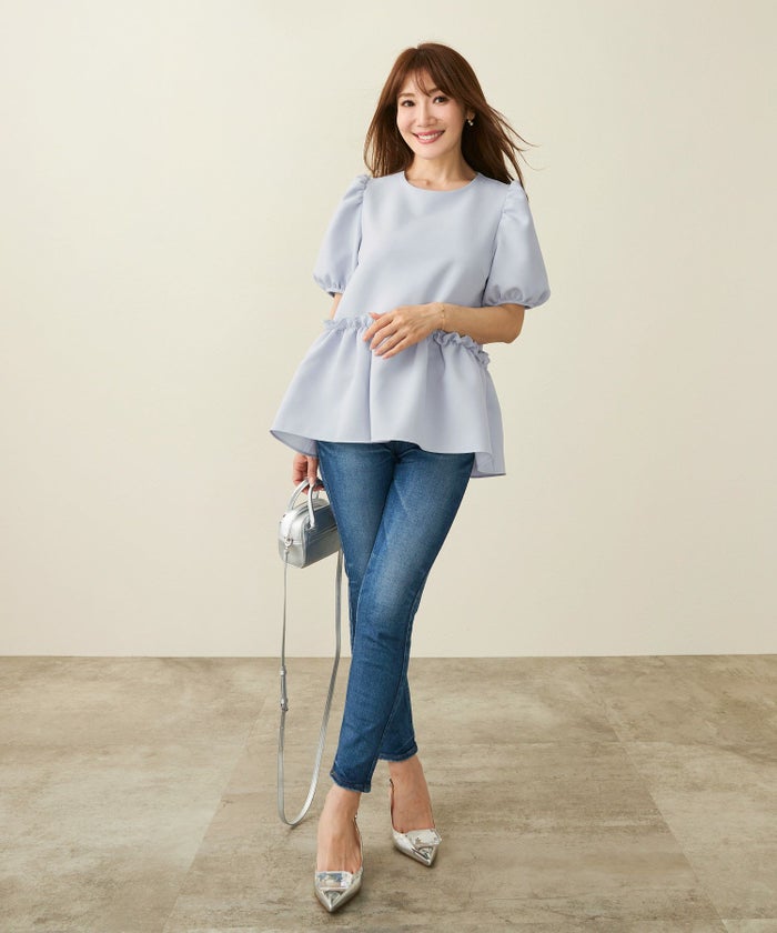 新色追加手洗い可大人気体型カバーかわいいおしゃれコーデトレンド半袖春夏流行