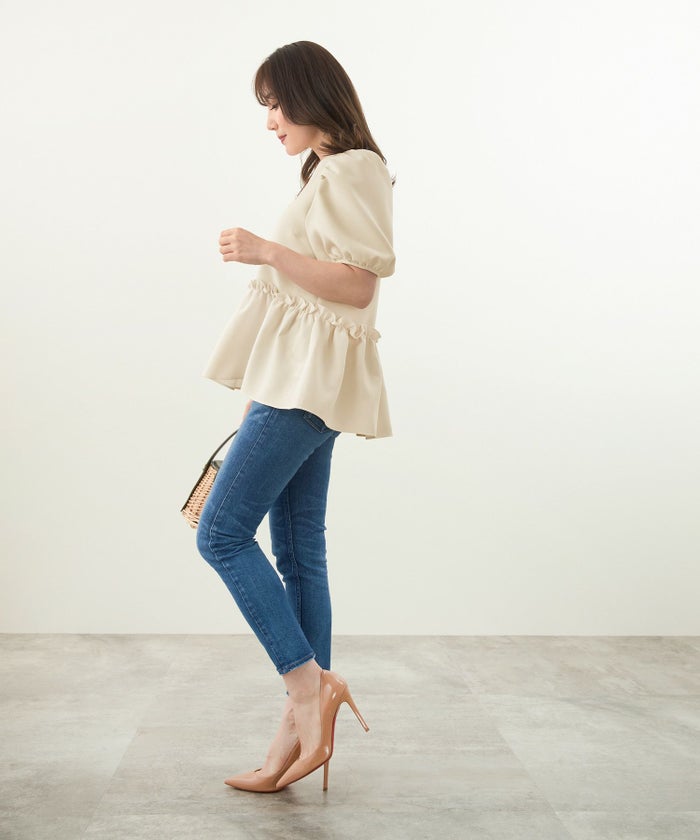 新色追加手洗い可大人気体型カバーかわいいおしゃれコーデトレンド半袖春夏流行