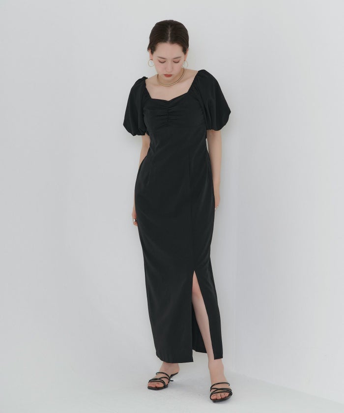 ワンピース/パフスリーブ