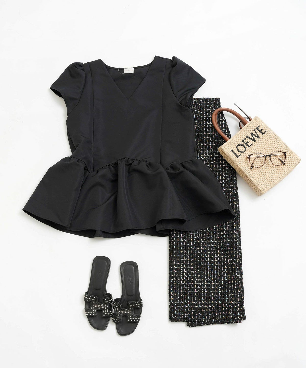 新色追加手洗い可日本製半袖プチ袖袖山ギャザーペプラム無地ドットフレア光沢感春夏秋口