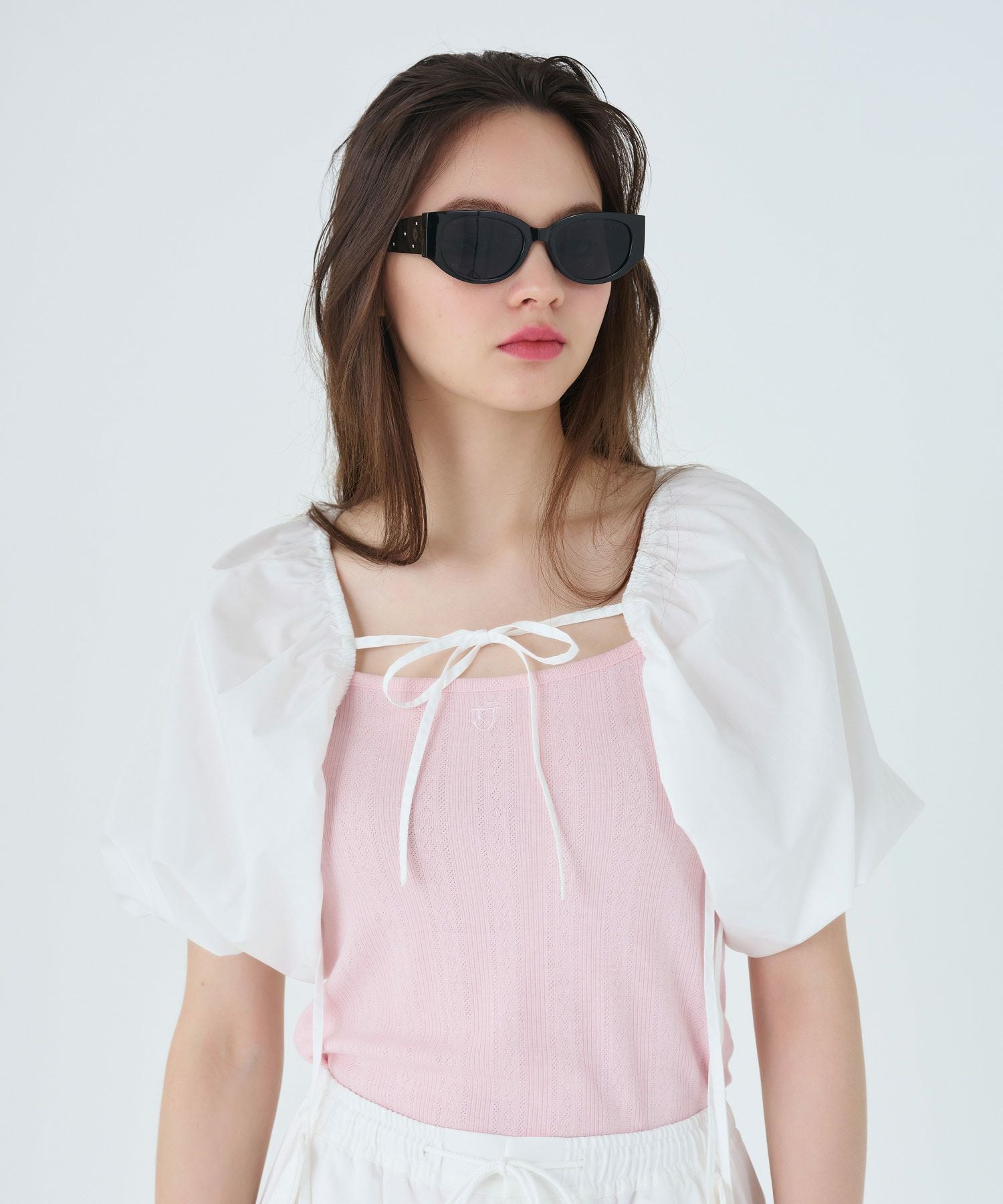 新品 BHLDN 半袖 XS レーストッパー ボレロ jenny yoo 限定Price！SALE レースアップ ボレロ TINA：JOJUN 全4色｜tnj811-0414