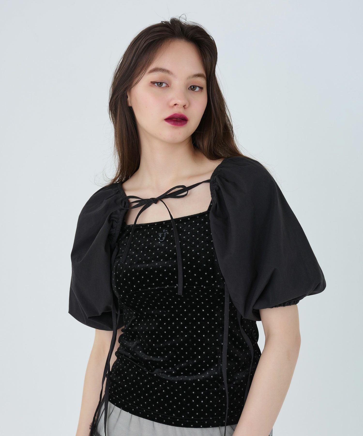 限定Price！SALE レースアップ ボレロ TINA：JOJUN 全4色｜tnj811-0414
