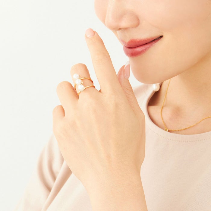 トリプル パール リング Triple Pearl Ring
