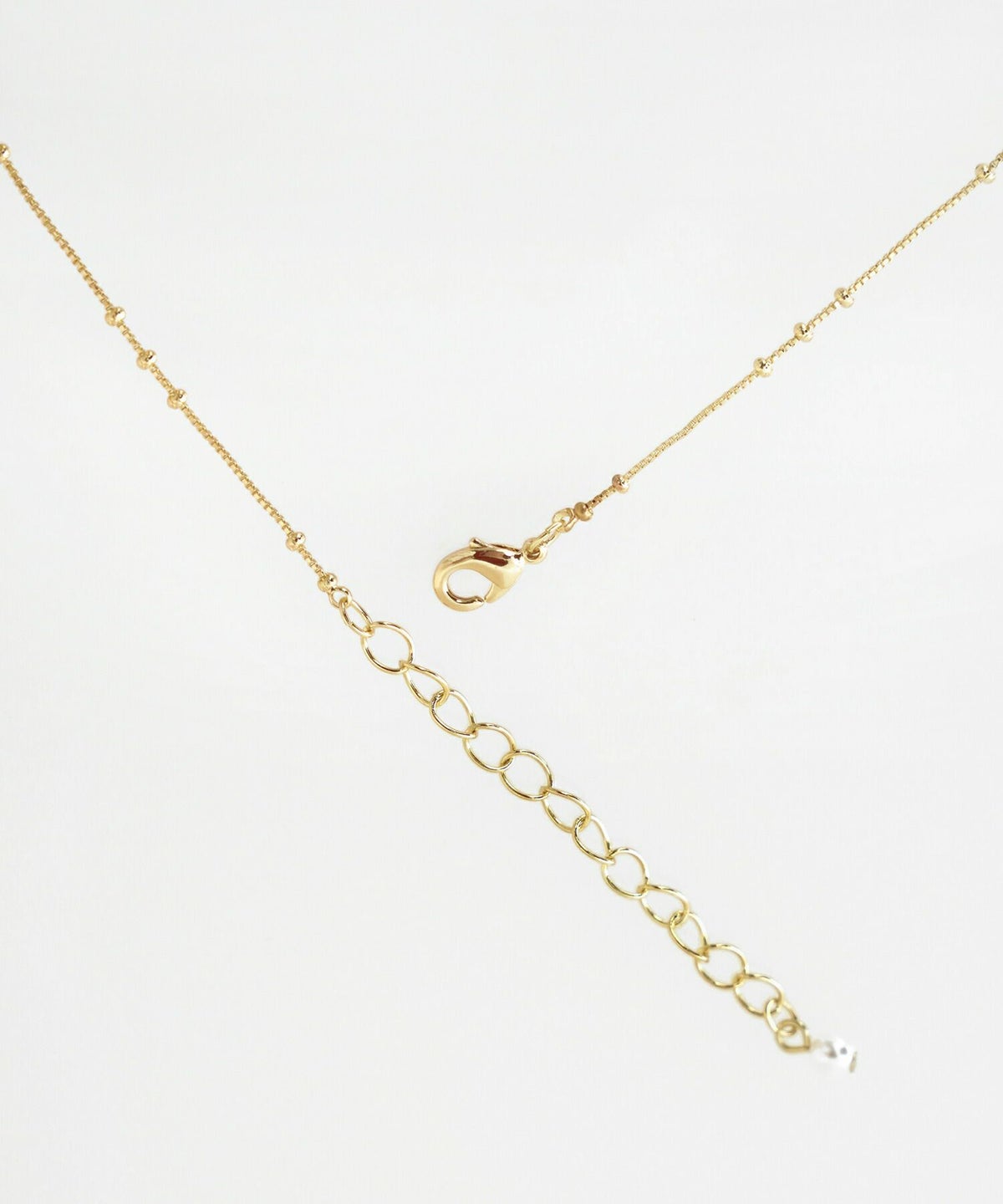 小物/アクセサリー/ジュエリー/ネックレス/グッズ/モチーフ/蝶々/バタフライ/ゴールド/チェーン/ドットチェーン/サテライトチェーン/パール/上品/エレガント/綺麗