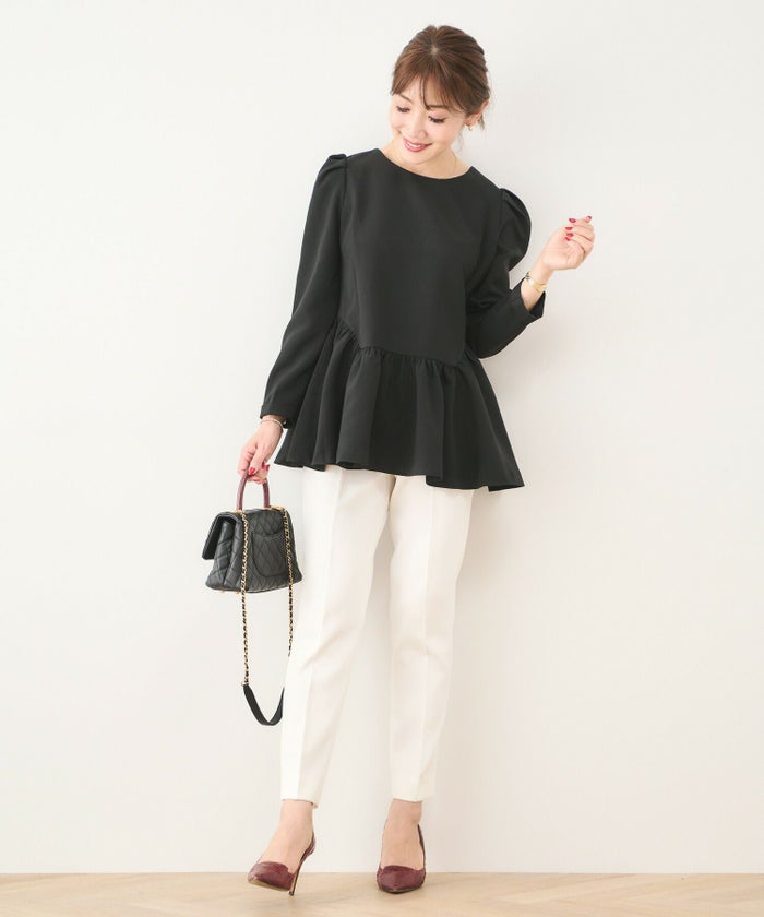 手洗い可/9分袖/カフススリーブ/ファスナー/切替え/秋/冬/春