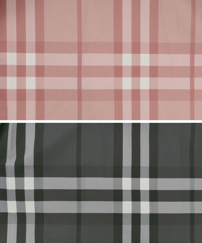 手洗い可/ドレス/チェック柄/ノースリーブ/ギャザー切り替え/膝上/ピンク/ブラック/ハリ感/ポリエステル/トラディショナル/フレア/フェミニン/上品/エレガント/お呼ばれ/食事会/ディナー/デート/おしゃれ/レディース/黒/ファスナー