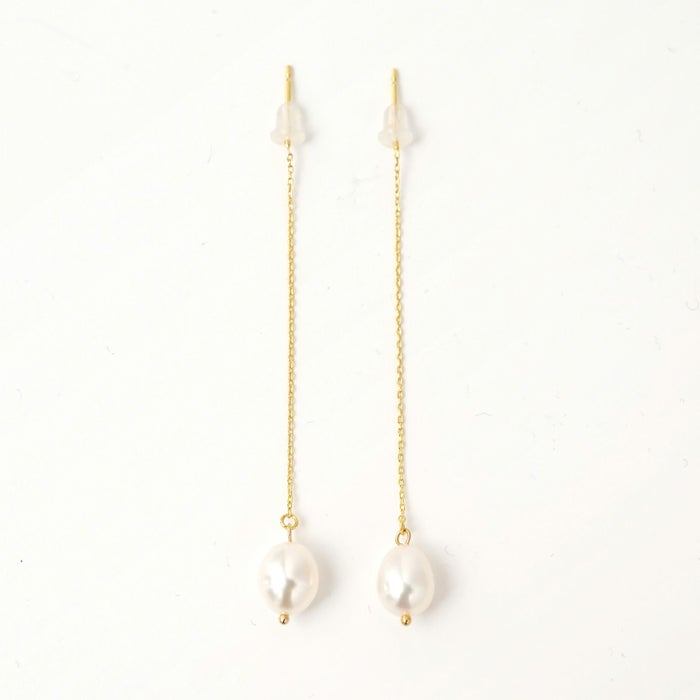 淡水 パール スウィング ピアス Freshwater Pearl Swing Pierce