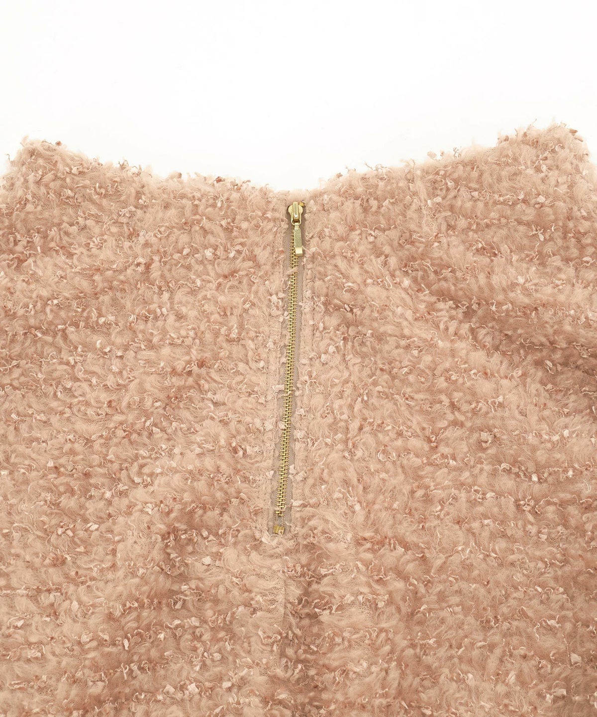 手洗い可/セットアップ対応/ファスナー/ウエストゴム/もけもけ/秋/冬/ロング/ボトムス