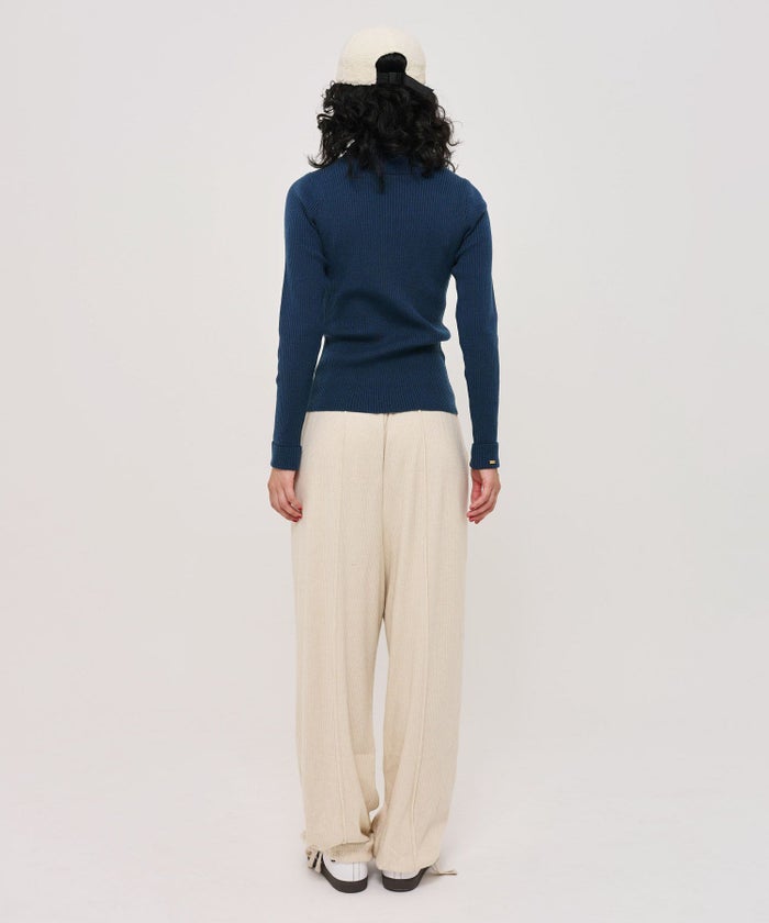 トップス/ニット/タートルニット/秋冬/ベビーピンク/ホワイト/シェルピンク/ミント/ホワイトパープル/ベージュ/ブラック