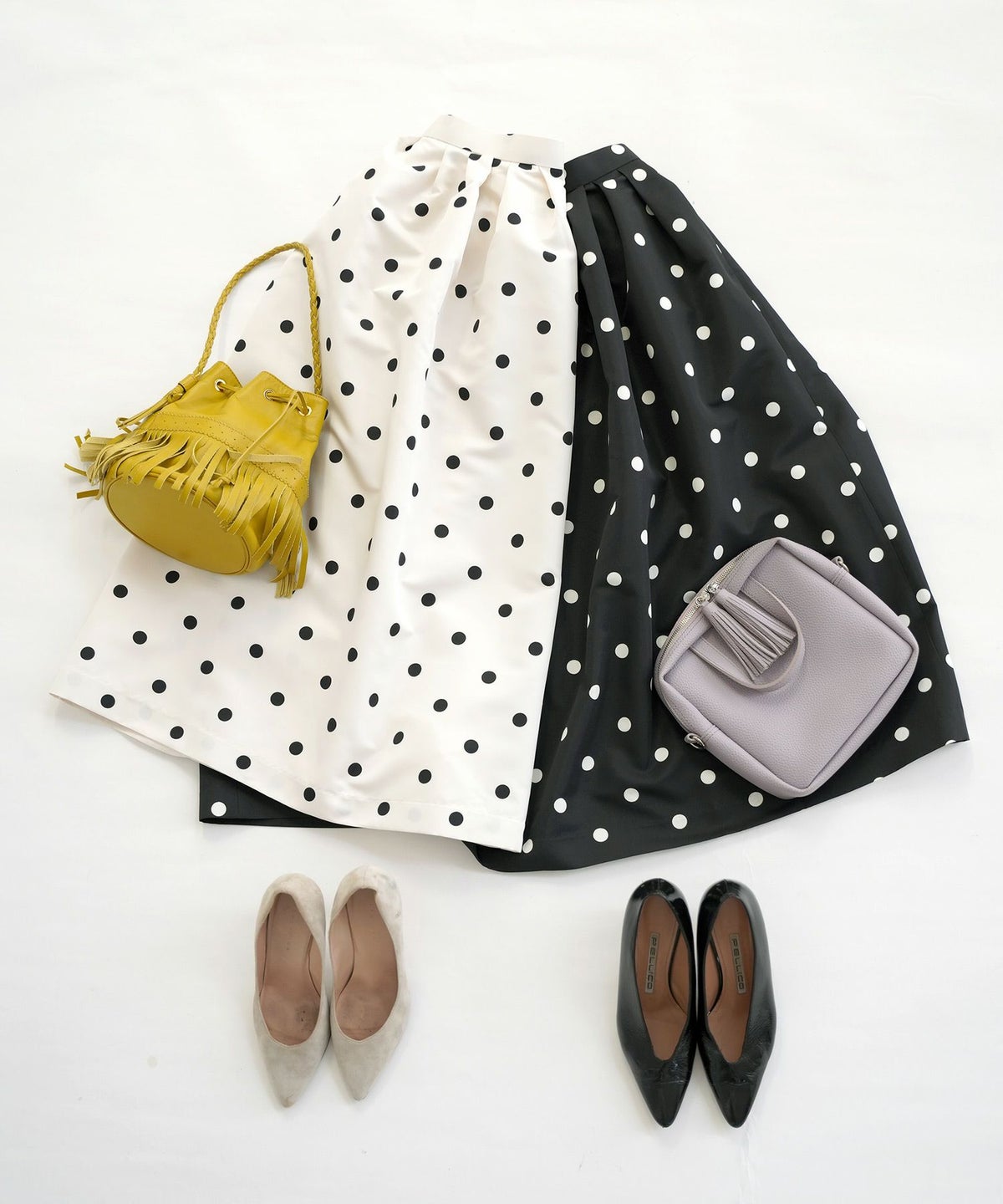 新色追加/手洗い可/グログラン/ふんわり/タックスカート/オールシーズン大人可愛い/上品/綺麗め