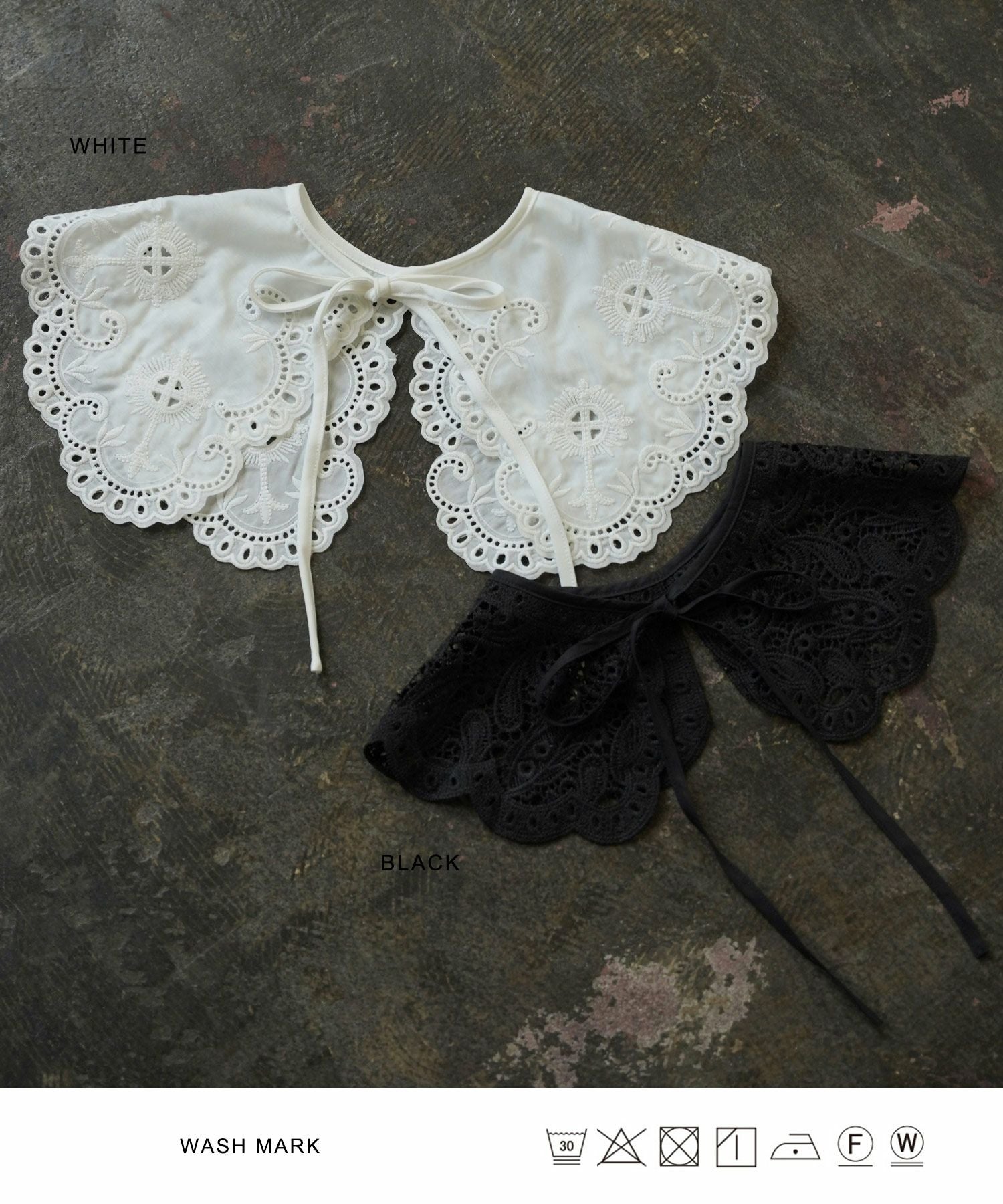 レース 付け衿 TINA：JOJUN 全2色｜tnj912-0491【4】 - ファッション