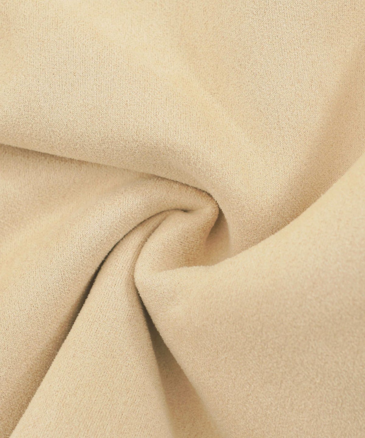 レディース/アウター/ジャケット/ファー/ムートン/フェイクファー/スナップ/ゴールド/丸襟/クルーネック/コンビ/ドッキング/秋/冬/保温性/ベージュ/モカ/カジュアル/エレガント/お出かけ/デート/