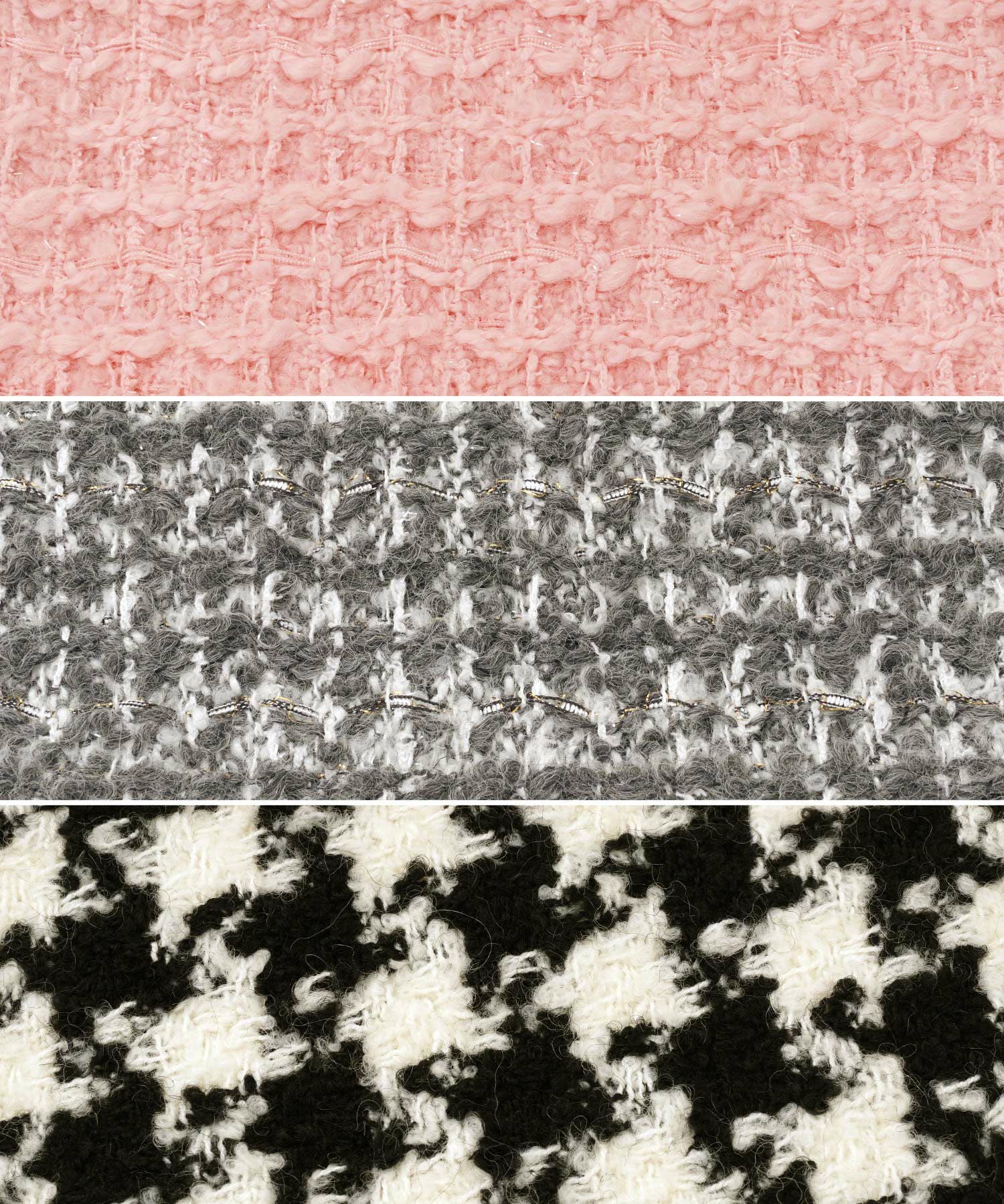 OUTLET-SALE テーラーカラー ダブル釦 ツイード コート Liala×PG 全6色