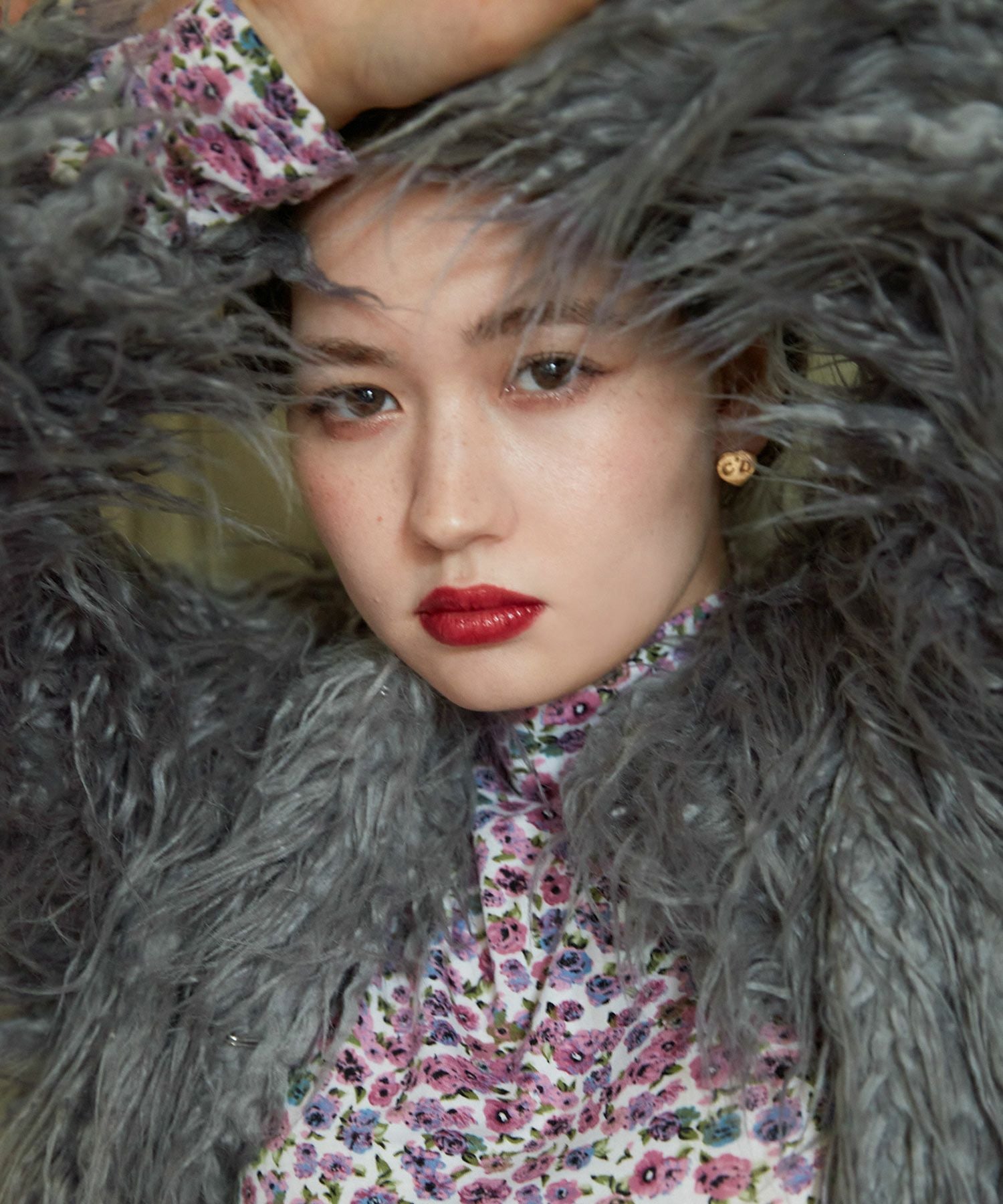 フェイクファー ジャケット TINA：JOJUN 全2色｜tnj112-0500【1