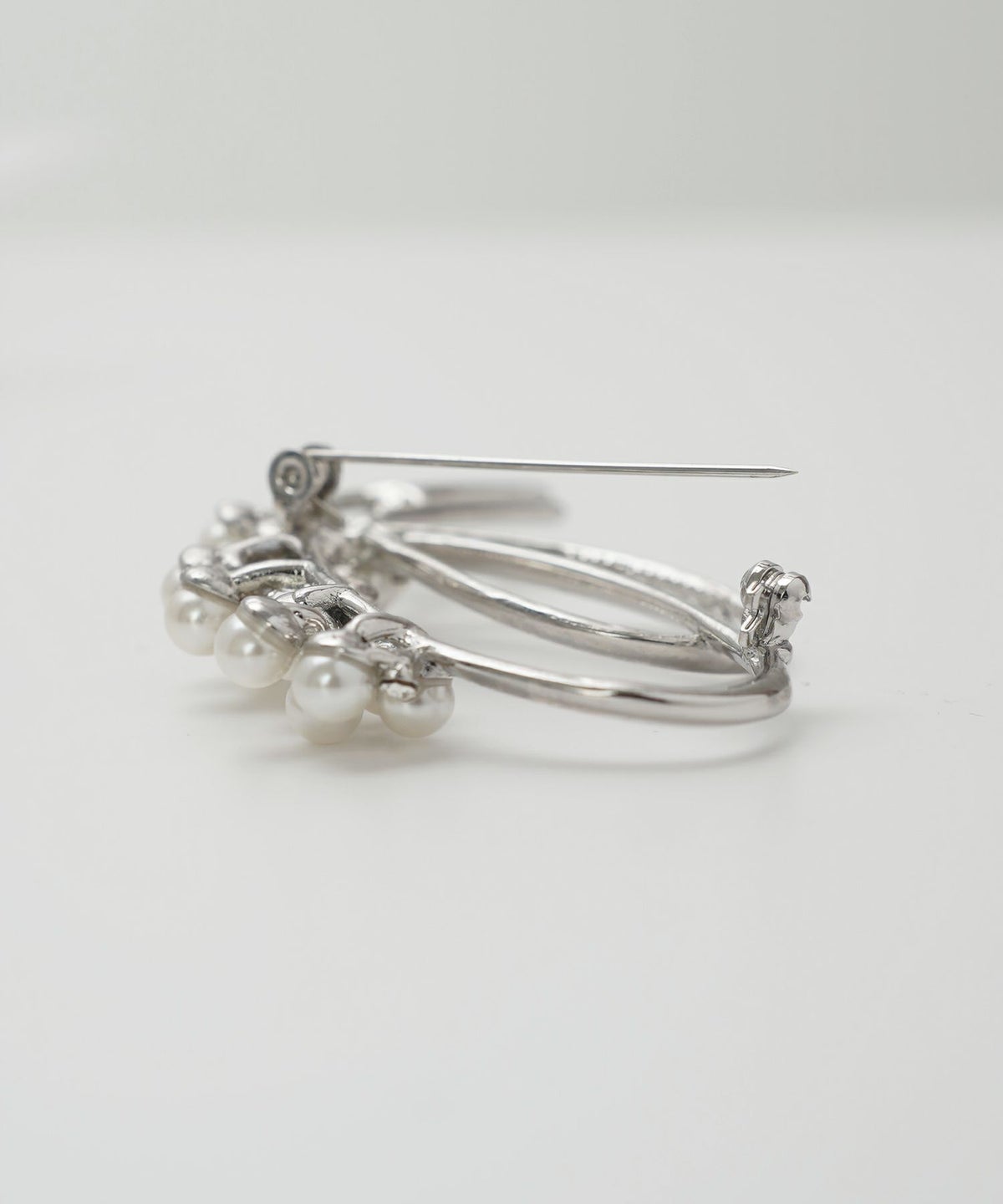 ブローチ/アクセサリー/パール/ビジュー/クリスタル/小物/シルバー/ゴールド