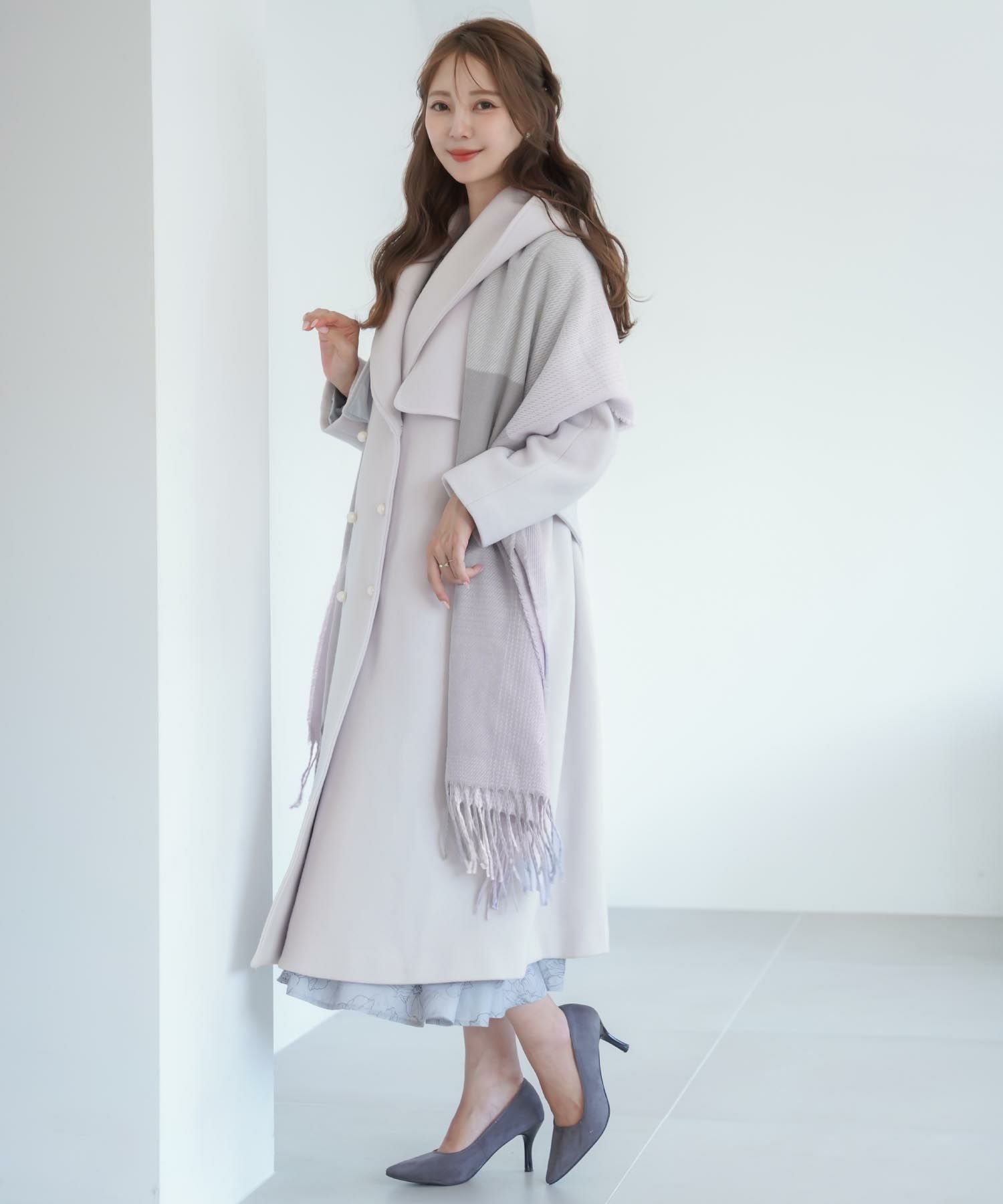 OUTLET-SALE vaniller オリジナルロゴ入り グラデーション チェック