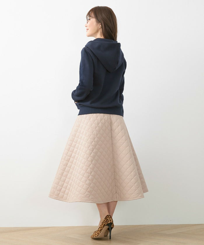 日本製/手洗い可/長袖/グログランリボン/ダブルファスナー/フード