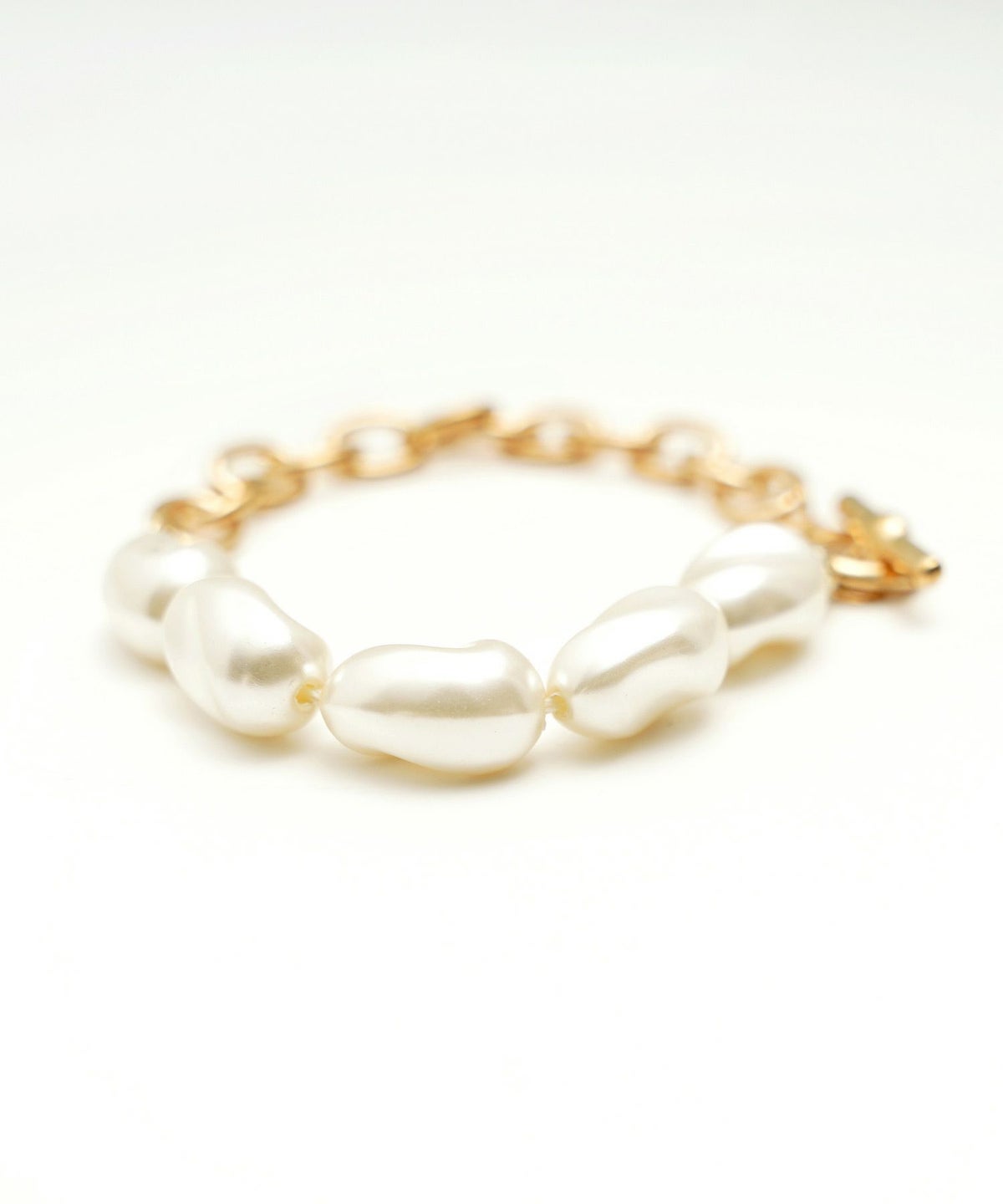 ブレスレット/バロックパール/チェーン/アクセサリ―/マンテル/トレンド/レディース