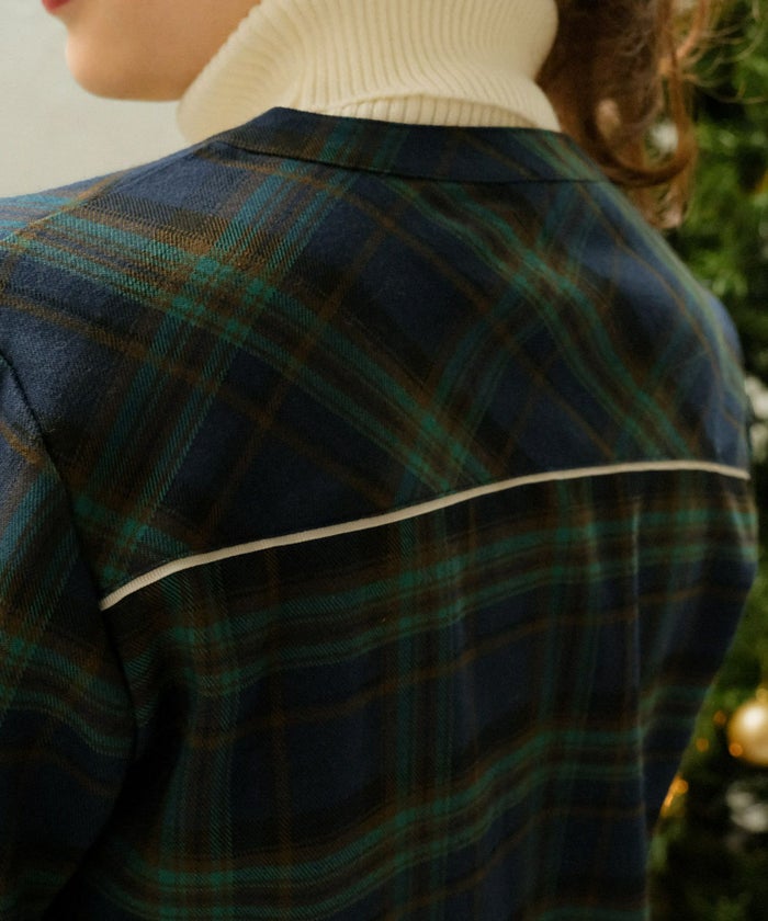 ホーム/ルームウェア/ワンピース/レッド/ネイビー