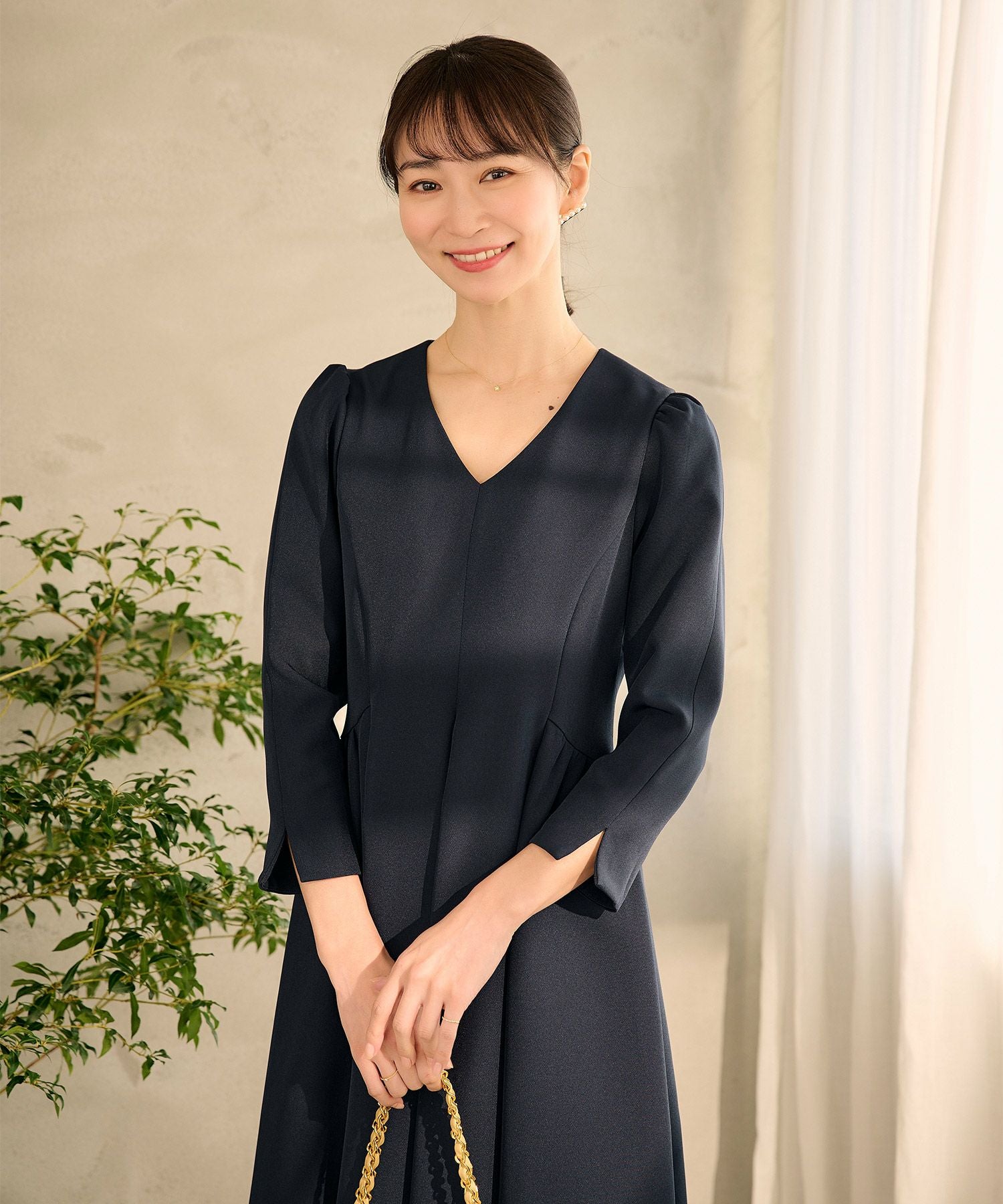 美シルエットフレアワンピース lieulien×saori yokota 全3色|lul312 美シルエットフレアワンピース lieulien×saori yokota 全3色|lul312