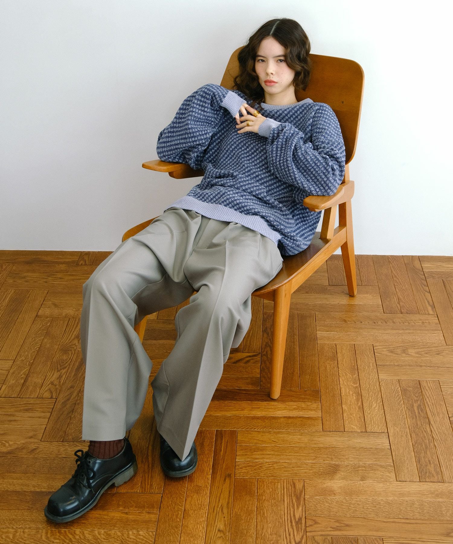 High&Lowウエスト パンツ TINA：JOJUN 全3色｜tnj712-0536【5