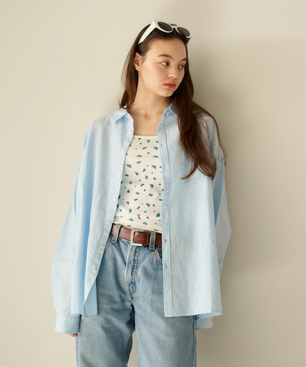 キャミソール/トップス/フルーツ柄/チェリー/ブルーベリー/フルーツミックス