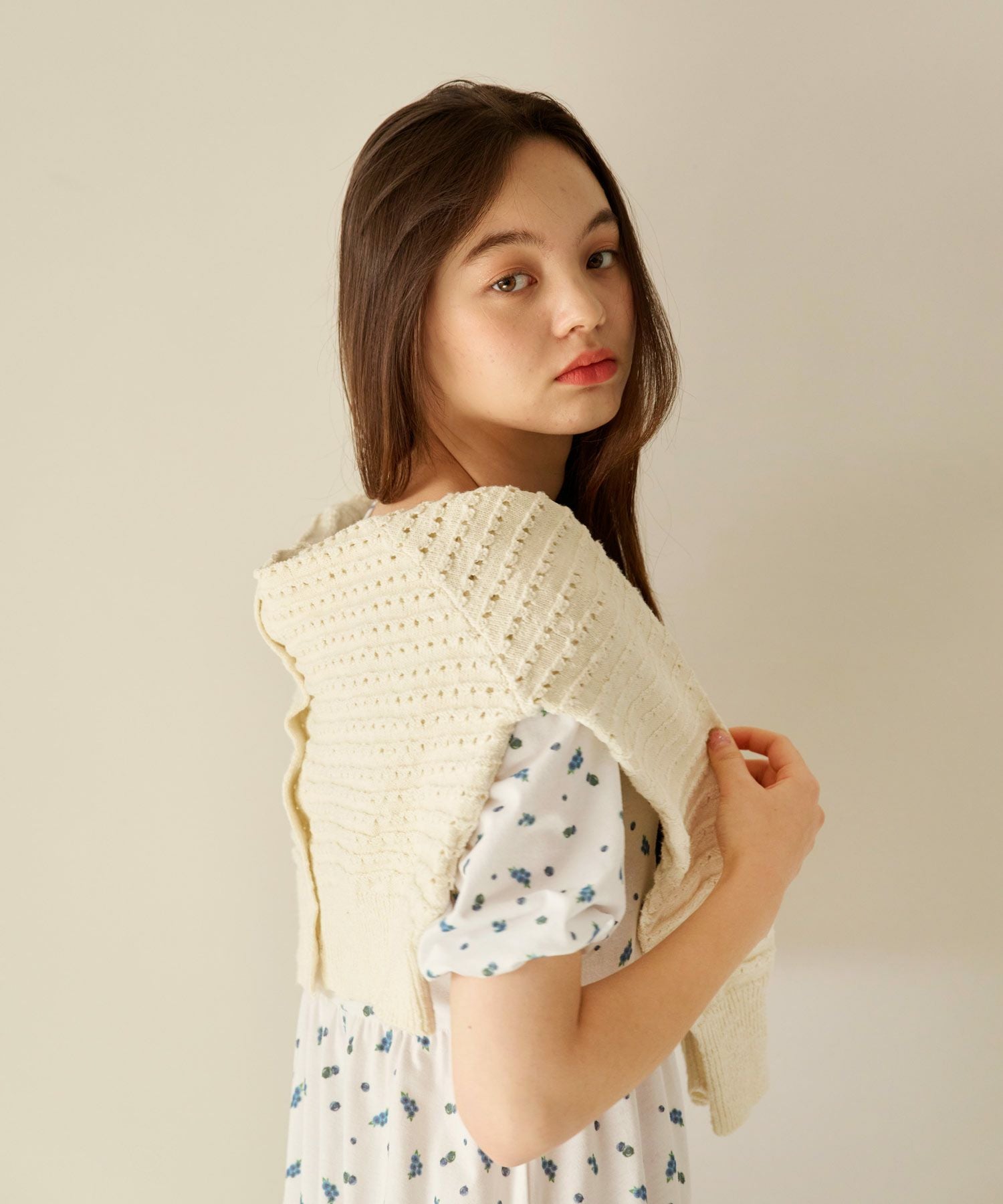 Special-Price-SALE 綿スラブ ラグランカーディガン TINA：JOJUN 全6色