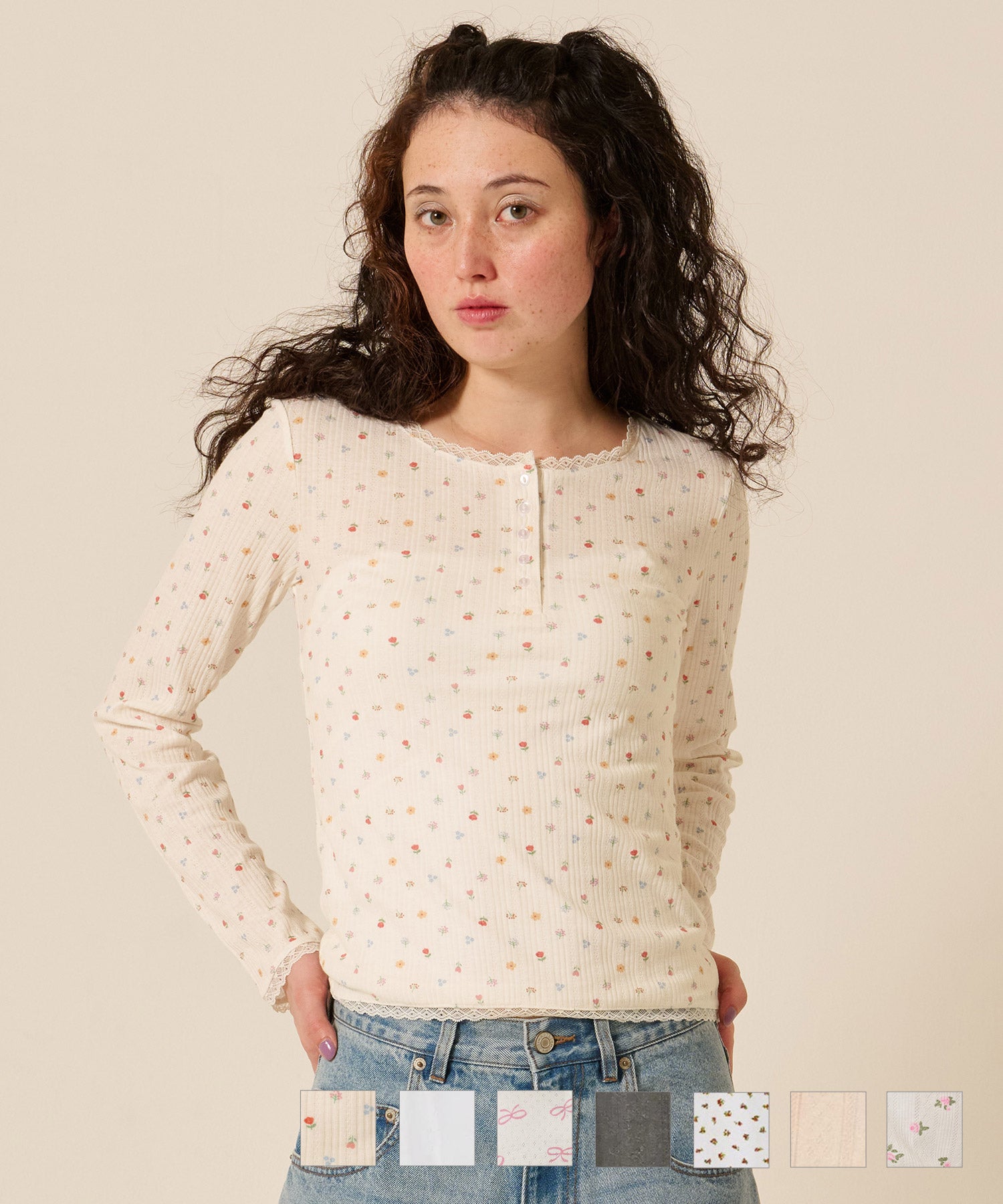 jonnlynx  ヘンリーネック ホック カットソー ジョンリンクス JONNLYNX WOMENS（ジョンリンクス） | オンラインセレクトショップ
