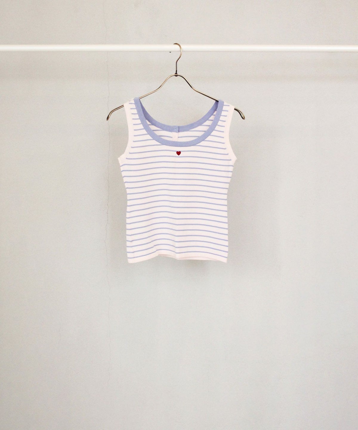 トップス/ボーダー/タンクトップ/オーガニックコットン