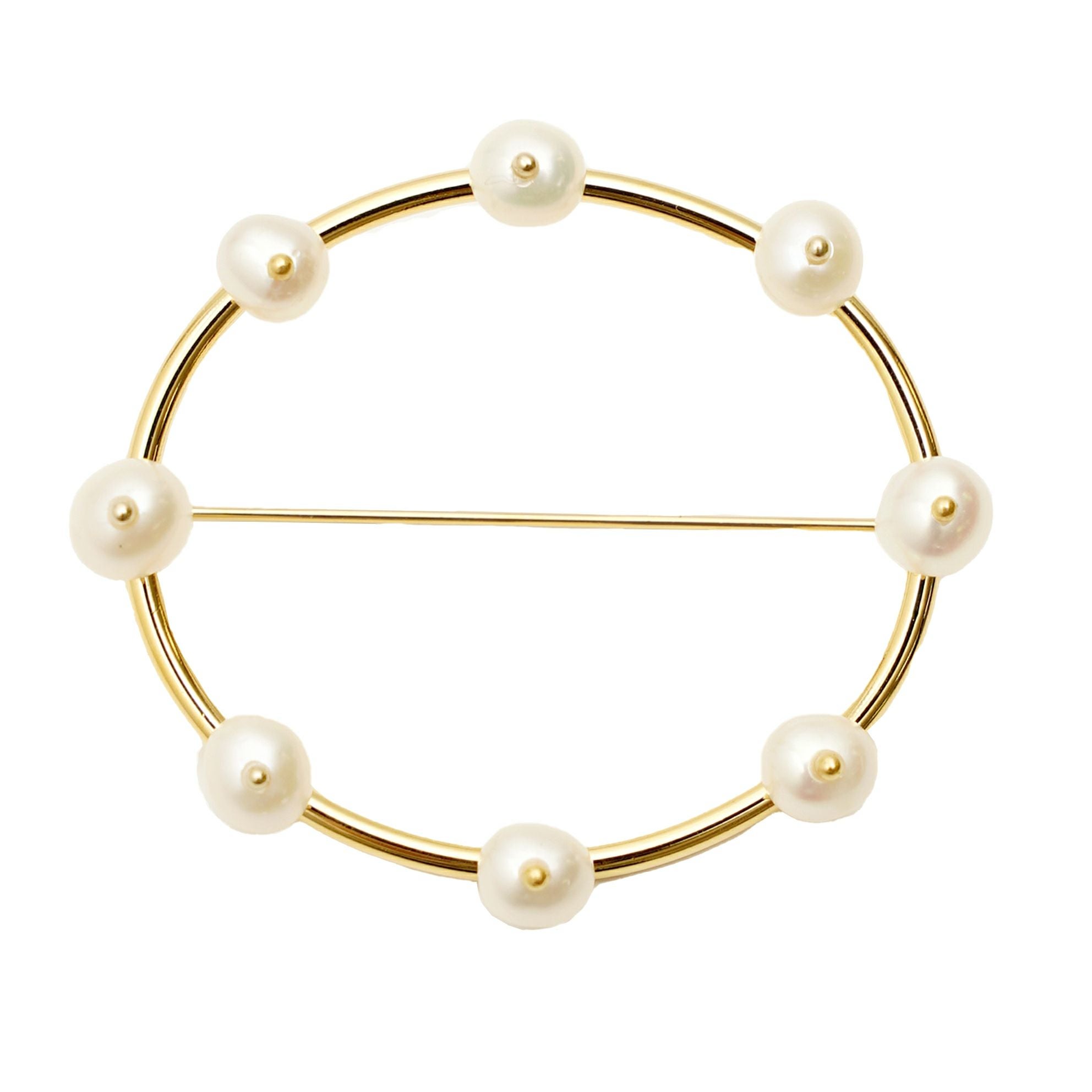エイト パール ブローチ Eight Pearl Brooch （Liala） 全1種｜lia945