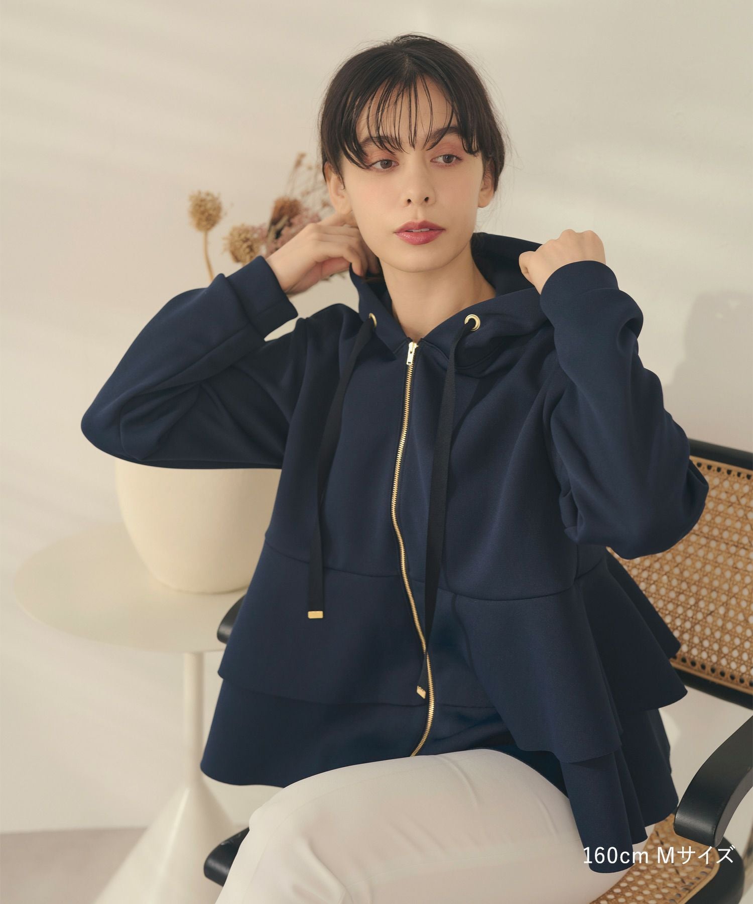新品タグ付き　yori ダンボールニットパーカー　ネイビー JAYRO｜ダンボールニットパーカー | Rakuten Fashion(楽天ファッション