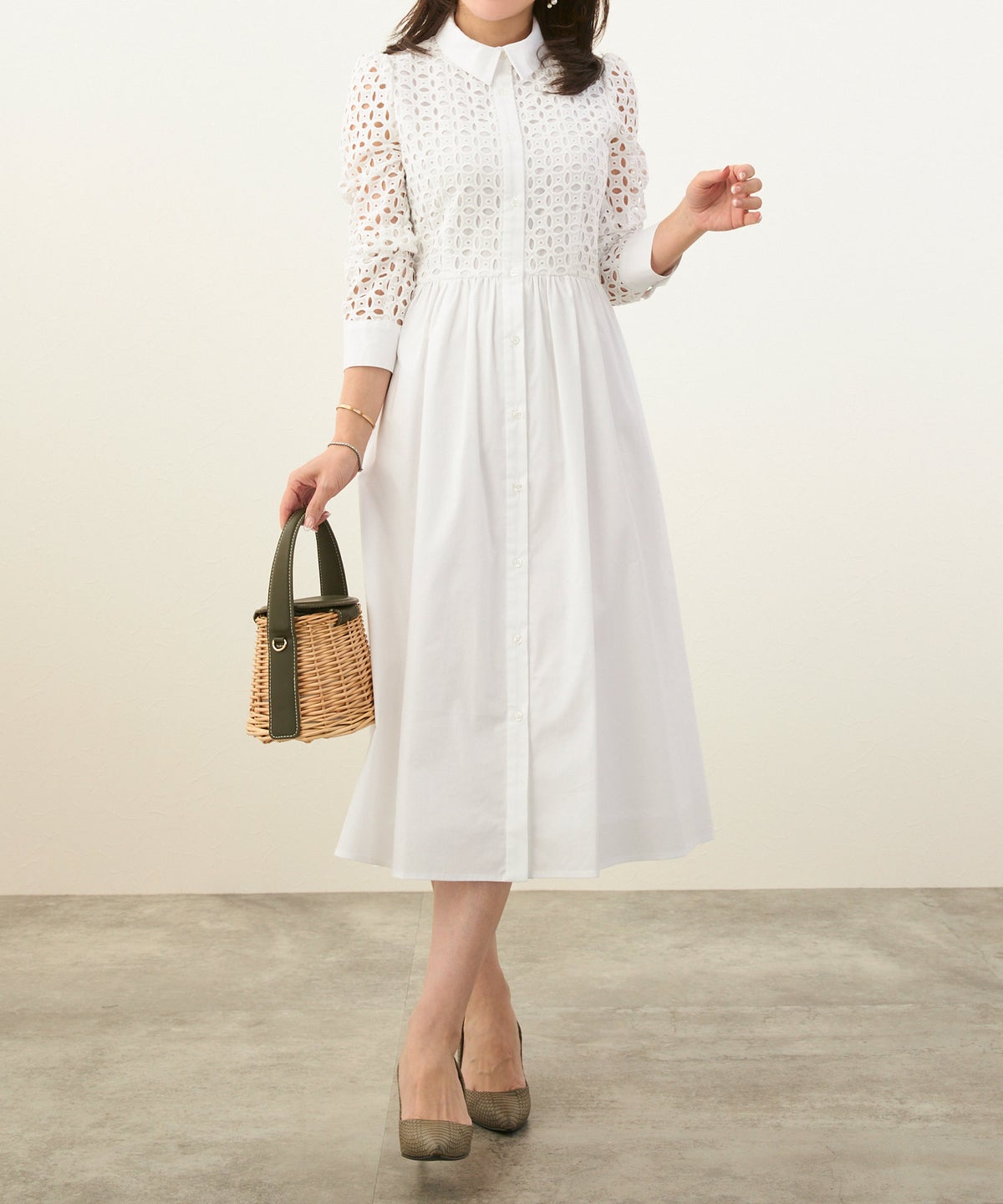 新色追加 手洗い可 S/M/L お呼ばれ フェニミン ファッション 洗える 大人 上品 きれいめ エレガント 秋 春 かわいい 白