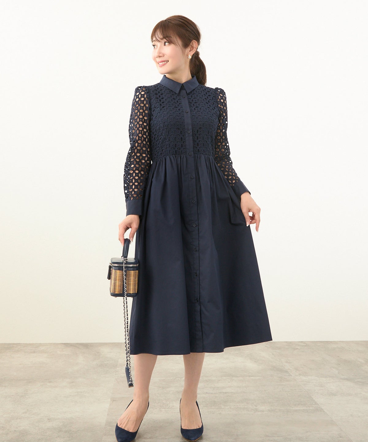 新色追加 手洗い可 S/M/L お呼ばれ フェニミン ファッション 洗える 大人 上品 きれいめ エレガント 秋 春 かわいい 白