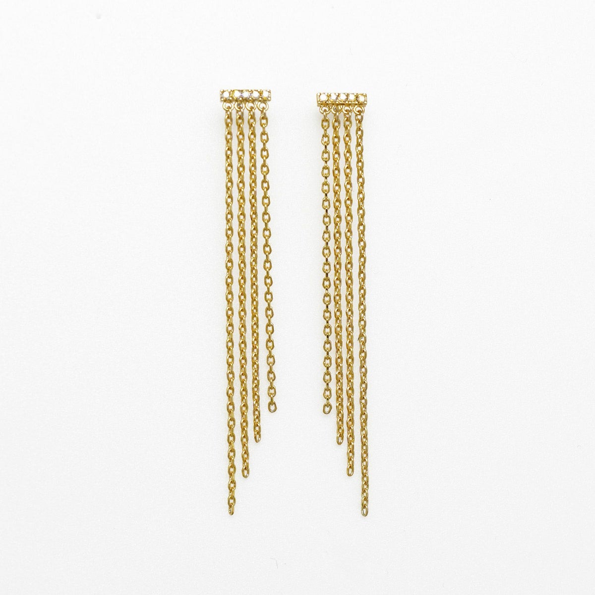 ロング チェーン ピアス イヤリング Long Chain Pierce Earring