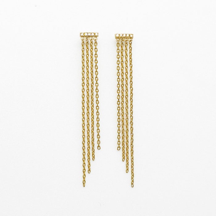 ロング チェーン ピアス イヤリング Long Chain Pierce Earring