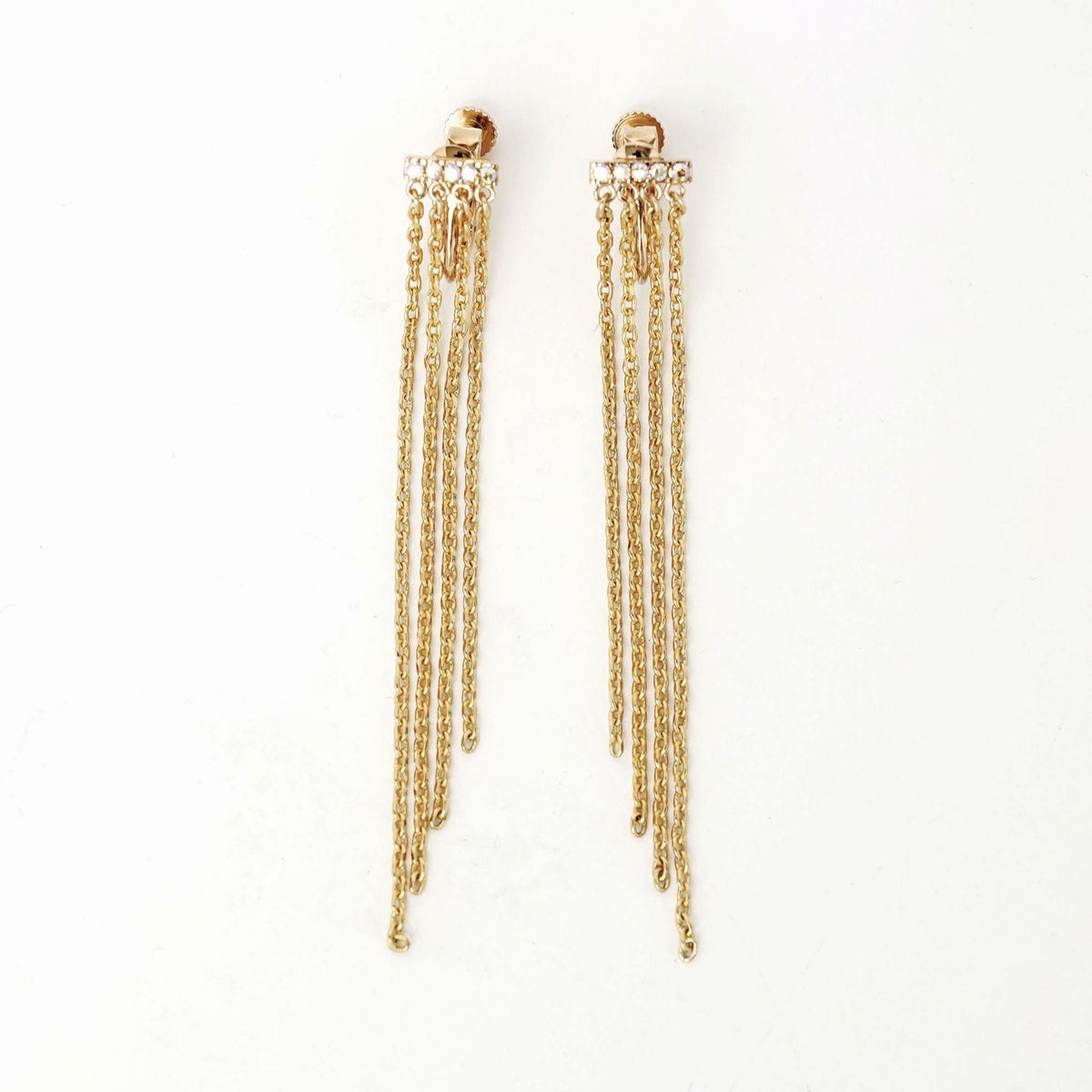 ロング チェーン ピアス イヤリング Long Chain Pierce Earring