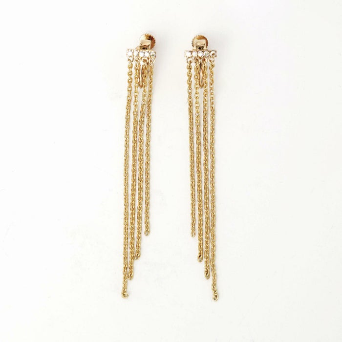 ロング チェーン ピアス イヤリング Long Chain Pierce Earring